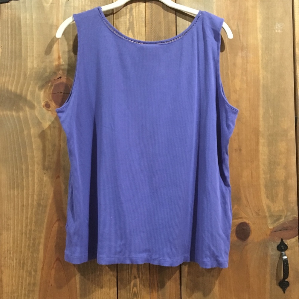 Deep Blue Tank Top - Picture 4 of 4